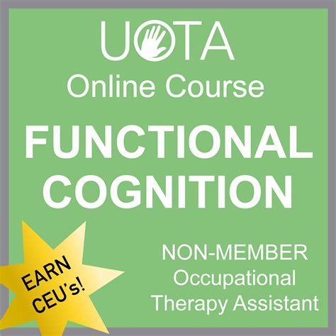 Ot’s Role In The Assessment Of Functional Cognition Non Member Occupational Therapy Assistant