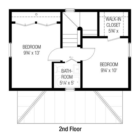 Cottage Style House Plan 2 Beds 15 Baths 750 Sqft Plan 915 13