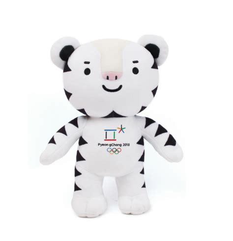 Pyeongchang 2018 Winter Olympics Mascot Plush Toy Genuine Soohorang
