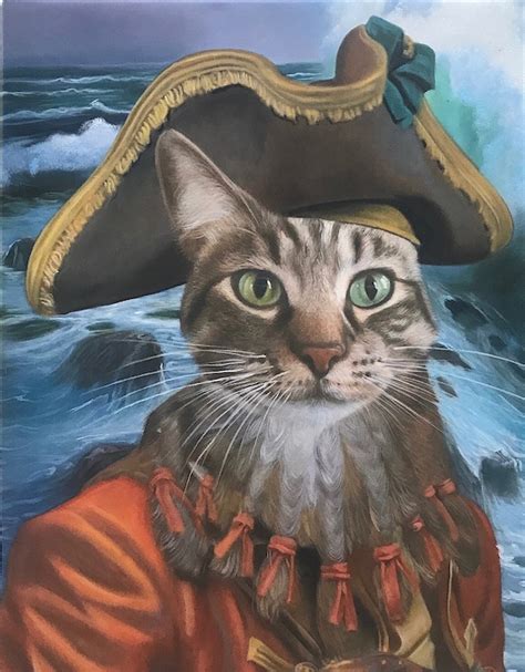 Pirate Cat | Pirate Dog | Pirate Pet Portraits by Splendid Beast