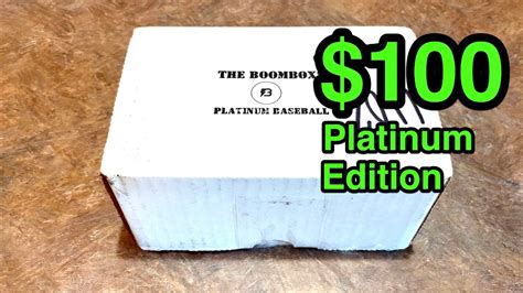 Graded card $ 24.99 / month sign up now; $100 BOOMBOX BASEBALL CARD PLATINUM SUBSCRIPTION BOX OPENING (NOV 2020) - YouTube
