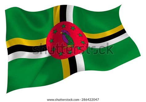 Dominica National Flag Flag Stock Vector Royalty Free 286422047 Shutterstock