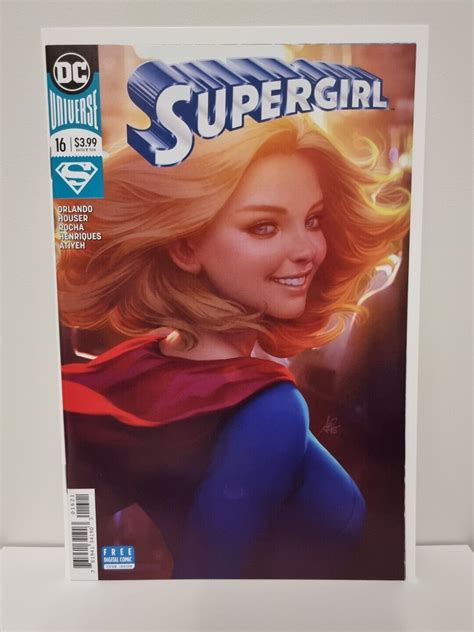 Supergirl 16 Artgerm Cover 2017 Dc Comics Nm Ebay