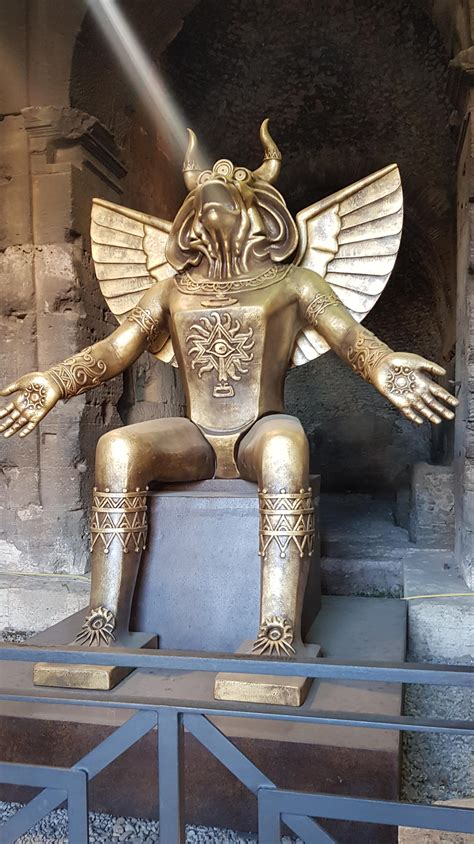 Sculpture Replica Of God Moloch Rpics