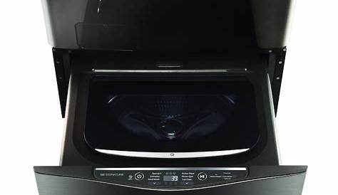 LG TwinWash 1-cu ft 29-in Pedestal Washer in the Pedestal Washers