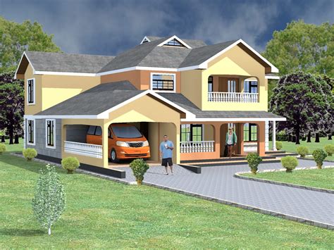 4 bedroom house plans usually allow each child to have their own room, with a generous master suite and possibly a guest room. Maisonette House Plans 4 Bedroom in Kenya | HPD Consult