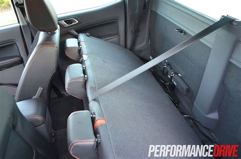2012 Ford Ranger Wildtrak Rear Seat Folded