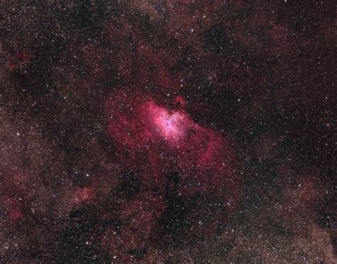 M16 Eagle Nebula Wide Field Astrodoc Astrophotography By Ron Brecher