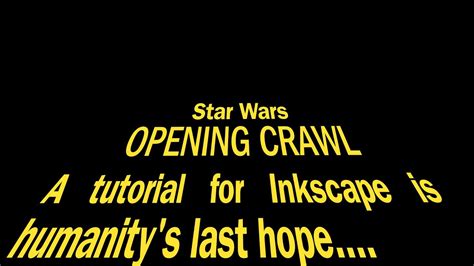 Star Wars Opening Crawl Font