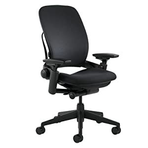 Steelcase leap chair, black fabric,fba_46216179 (renewed) 3.8 out of 5 stars 17. Amazon.com: Steelcase Leap Fabric Chair, Black: Kitchen ...