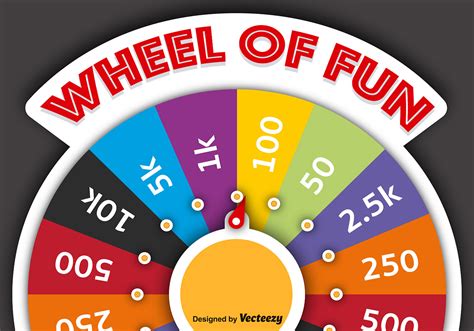 Vector Spinning Wheel Of Fortune 123157 Vector Art At Vecteezy