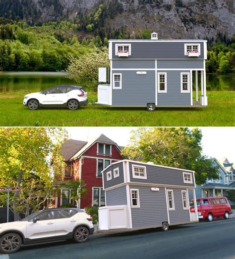 Wilderwise Tiny House With Expandable Roof Increases Headroom In Loft