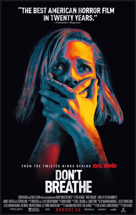 don t breathe 2016 poster 1 trailer addict