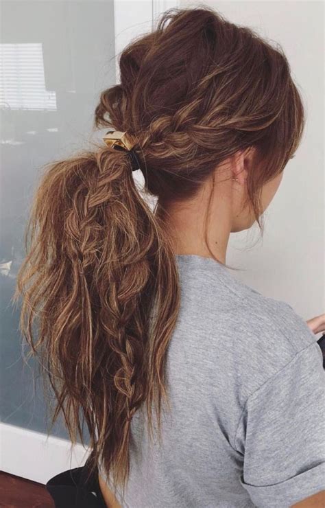 They are great for those with curly hair, but people with straight hair can pull them off too. messy braided festival piny | Braided hairstyles easy ...
