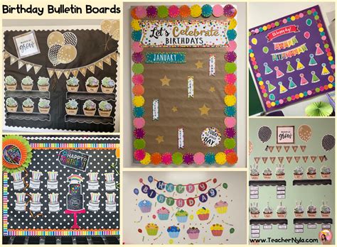 13 Fun Birthday Bulletin Board Ideas Nylas Crafty Teaching