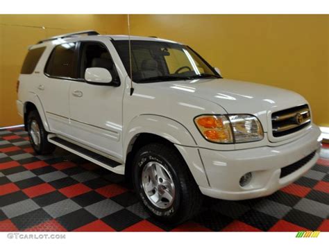 2002 Natural White Toyota Sequoia Limited 4wd 32535190