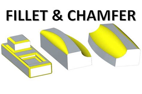 Fillet Vs Chamfer Whats The Difference Leadrp Rapid Prototyping