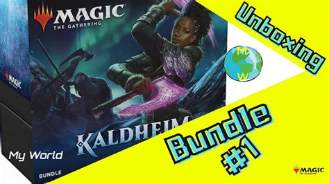 Unboxing Kaldheim Bundle Magic The Gathering 1 Youtube