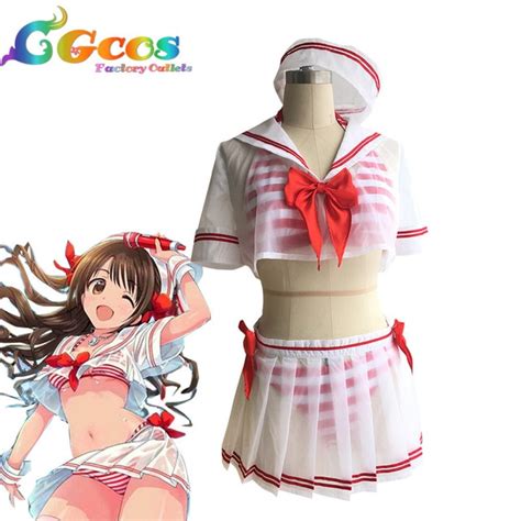 Cgcos Free Ship Cosplay Costume The Idolmaster Cinderella Girls Uzuki