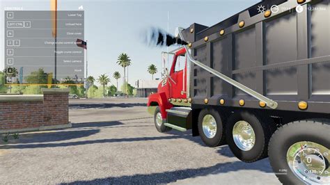 Мод Western Star 4700sf Dump Truck для Farming Simulator 2019