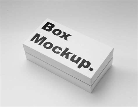 Free Box Mockup Psd