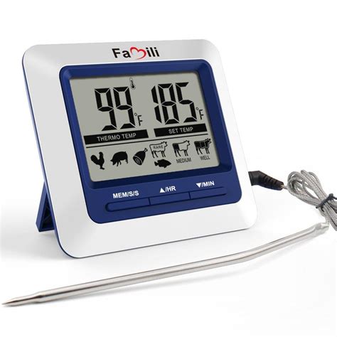 Famili Mt004 Digital Electronic Kitchen Food Cooking Meat Thermometer