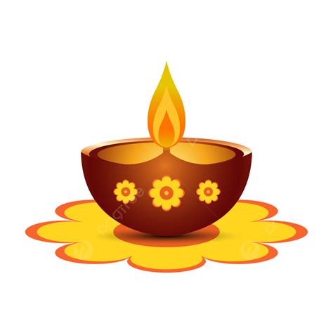 Happy Diwali Festival Vector Design Images Happy Diwali Lamp Element