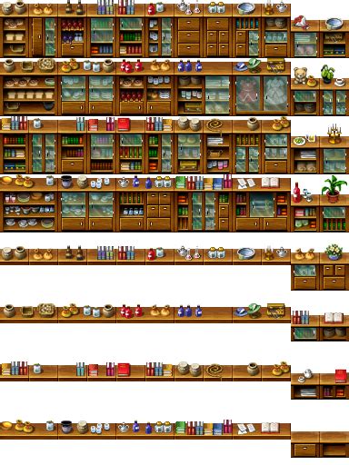 RPG Maker Tile - Furniture by Ayene-chan on deviantART | Rpg maker, Pixel art games, Rpg maker vx