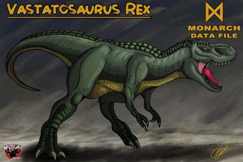 M D F Vastatosaurus Rex By Necrotitandesigns On Deviantart All Godzilla Monsters Science