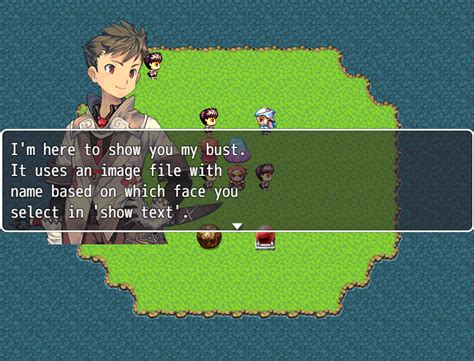 Mv Message Busts Galvs Rpg Maker Scripts And Plugins