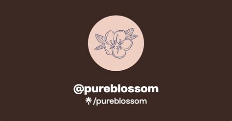 Pureblossom Instagram Facebook Linktree