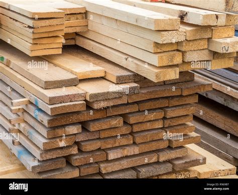 Lumber Structural Timber Stock Photo Alamy
