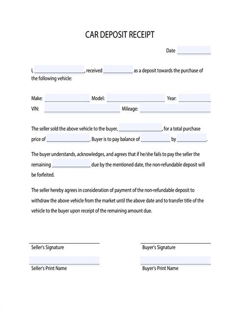 A dedication is simply a statement of who the paper is dedicated to and you can or cannot give a reason. FREE 8+ Deposit Receipt Examples & Samples in Google Docs | Google Sheets | Excel | DOC ...