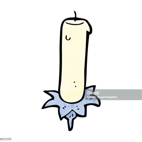 Birthday Candle Cartoon Stock Illustration Download Image Now Birthday Bizarre Candle Istock