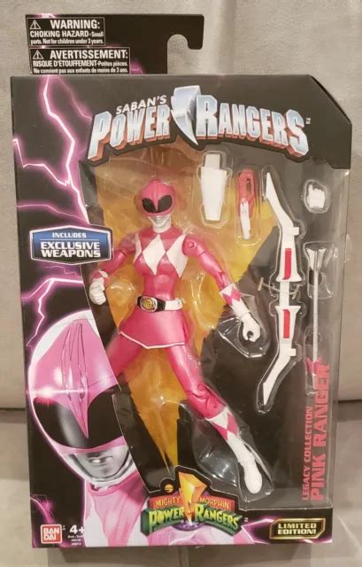 Mighty Morphin Power Ranger Legacy Collection Pink Ranger Limited