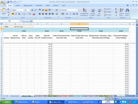 Stocktake Spreadsheet Inside Excel Data Entry Form Template Stocktake
