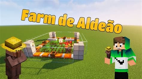Farm De Aldeão Minecraft 117 118 Youtube