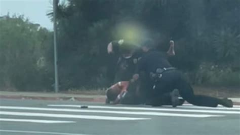 San Diego Police Officers Punched Black Man Jesse Evans During Arrest