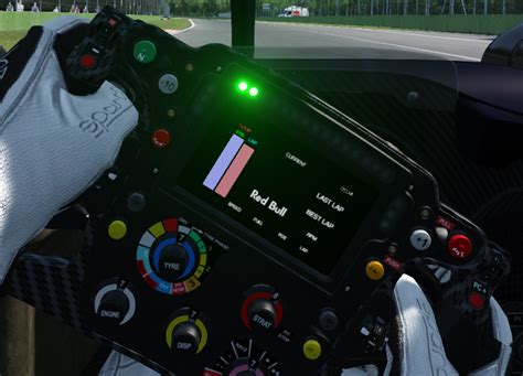 Misc Red Bull Formula Steering Wheel For Formula Hybrid X