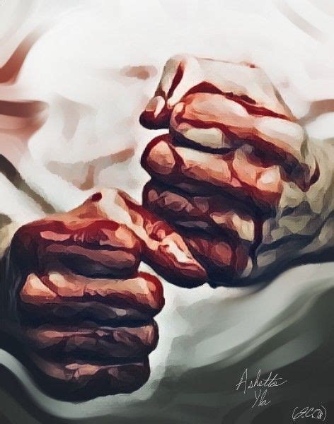 Bloody Hands Painting Art Sketches Art Drawings Character Inspiration