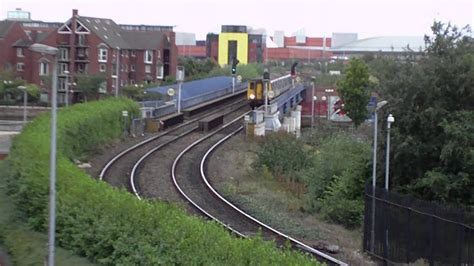 Ni Translink Crosses River Lagan To Belfast Central Hd Youtube