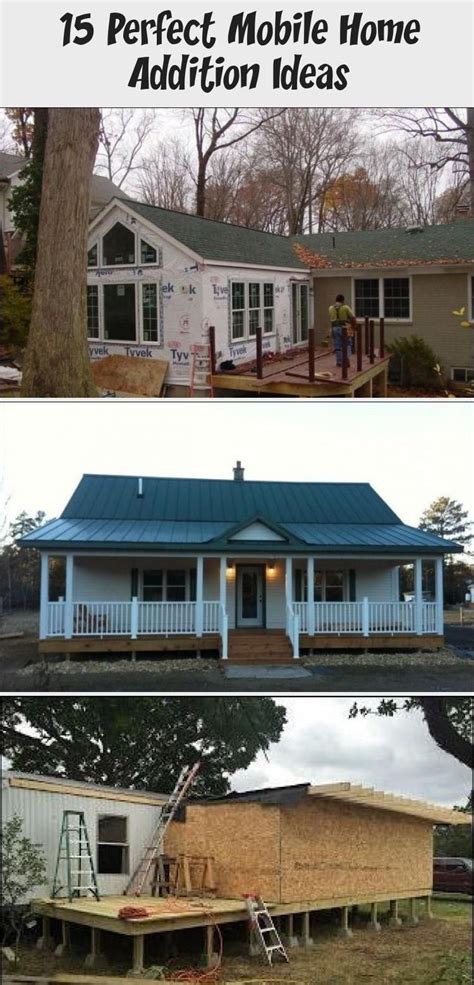 15 Perfect Mobile Home Addition Ideas Mobile Home Addition Home