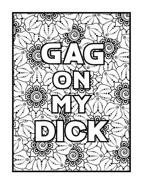free printable swear word coloring pages