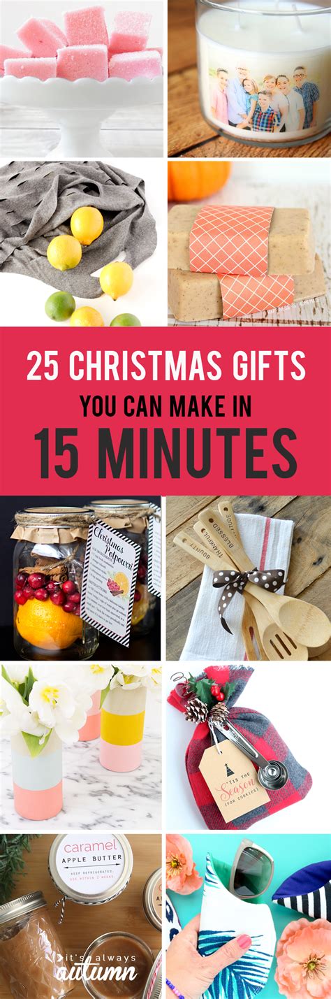 25 Easy Homemade Christmas Ts You Can Make In 15 Minutes Its