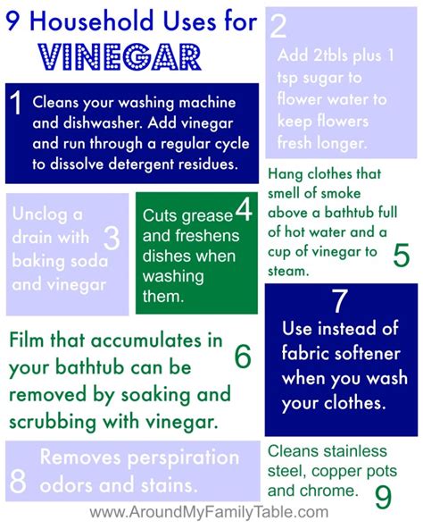 9 Household Uses for Vinegar - Around My Family Table