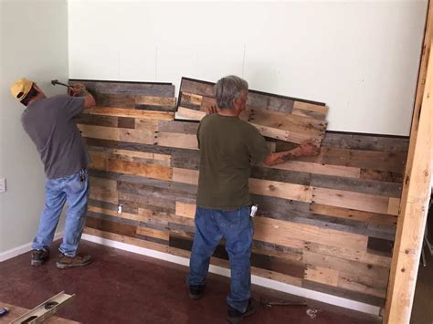 Sustainable Lumber Co Wood Wall Panels Reclaimed Pallet Wood Green