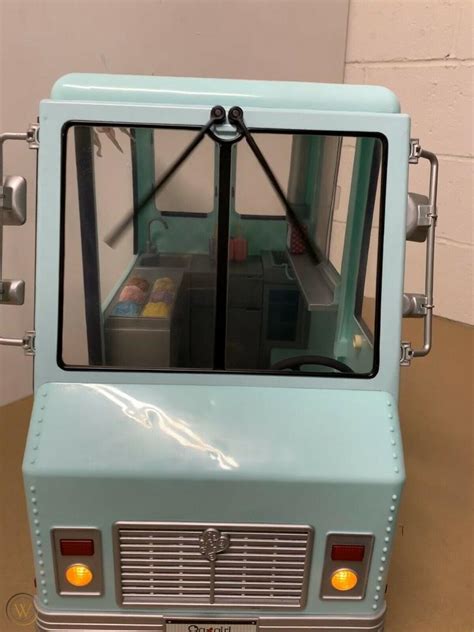 Our Generation Sweet Stop Ice Cream Truck Blue And Accessories 2040780401