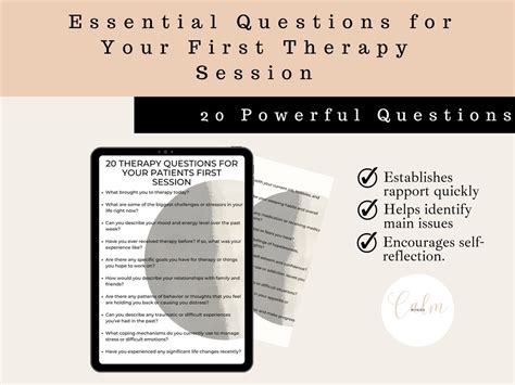 Therapy Questions For Your First Session As A Therapist Conversation Starters Mental Health
