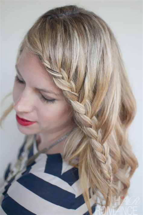 French Lace Fringe Braid Braid Your Fringe To The Side Trendy Hairstyles