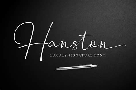 Hanston Signature Font Download | Font Clarity - Free Fonts